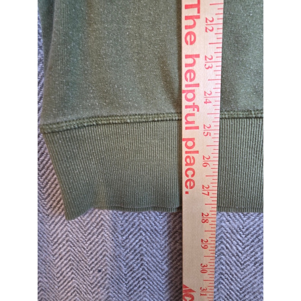 Goodfellow & Co Mens Olive Green Crew Neck Raglan Sweatshirt Size L - Picture 5 of 10